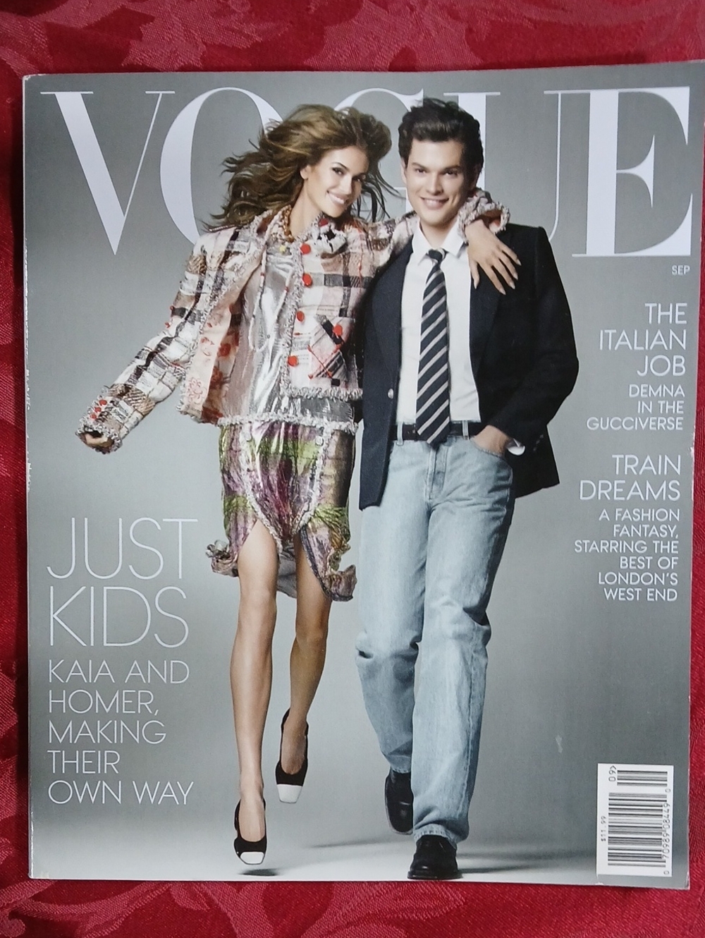 Vogue Magazine USA September 2026 Kaia Gerber Homer Gere The Shards